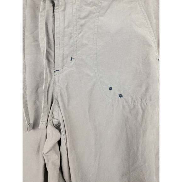 Columbia Womens Lightweight Drawstring Pants Tan Brown L Hiking Camping Outdoor - Picture 3 of 10